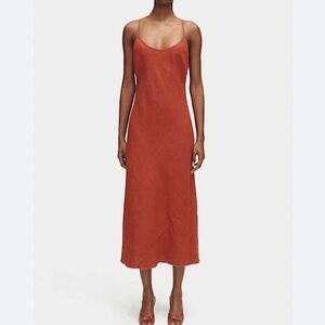 Rachel Comey Wren dress Terracotta 00